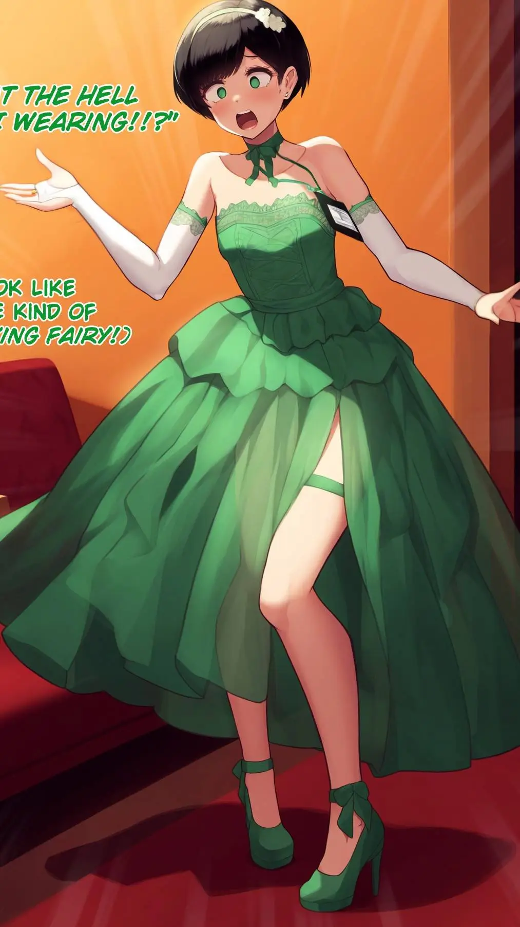 ai character: yujin Kawasaki  background
