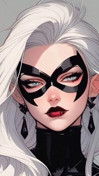 ai character: Black Cat background