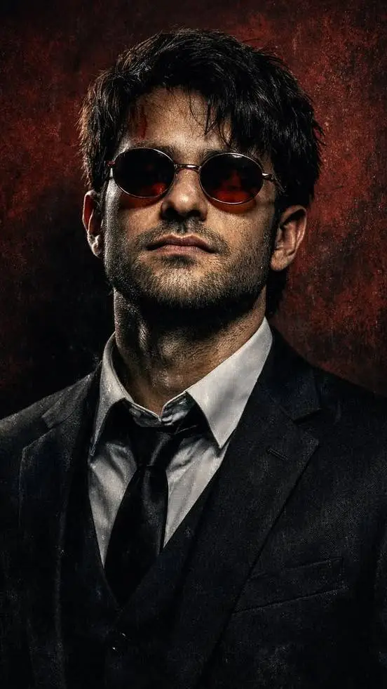 ai character: Matthew Murdock.  background