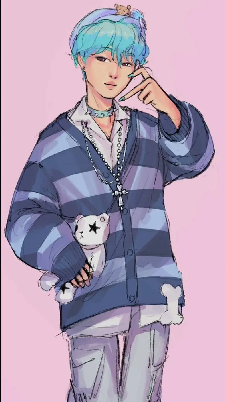 ai character: baby saja background