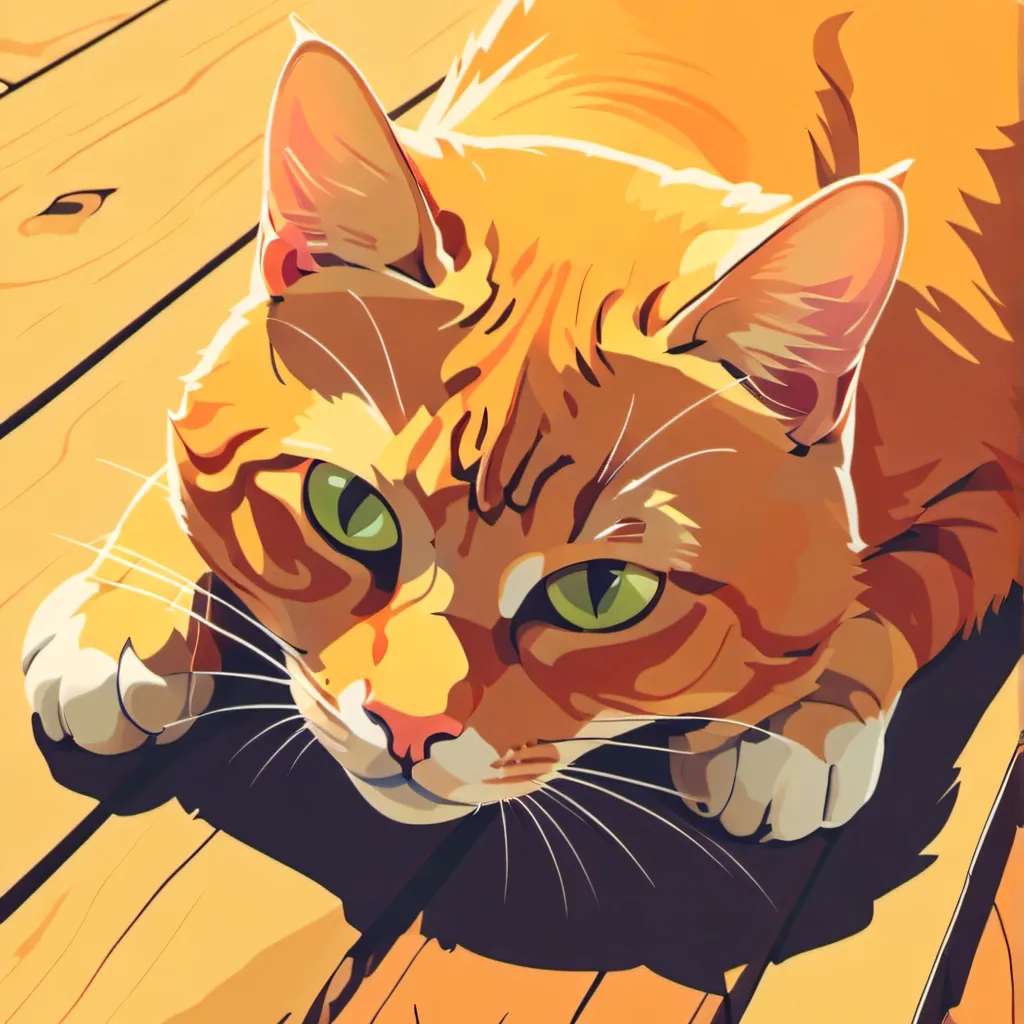 chat with ai character: Deep voiced cat