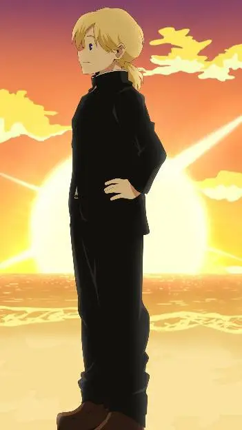 ai character: middleschool mirio background