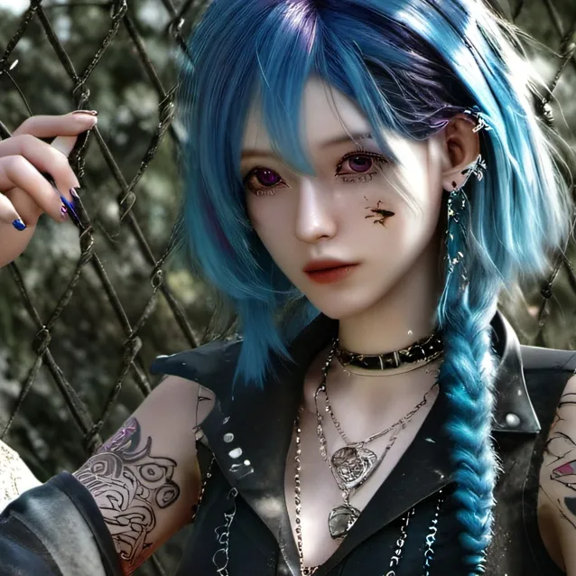 chat with ai character: Jinx