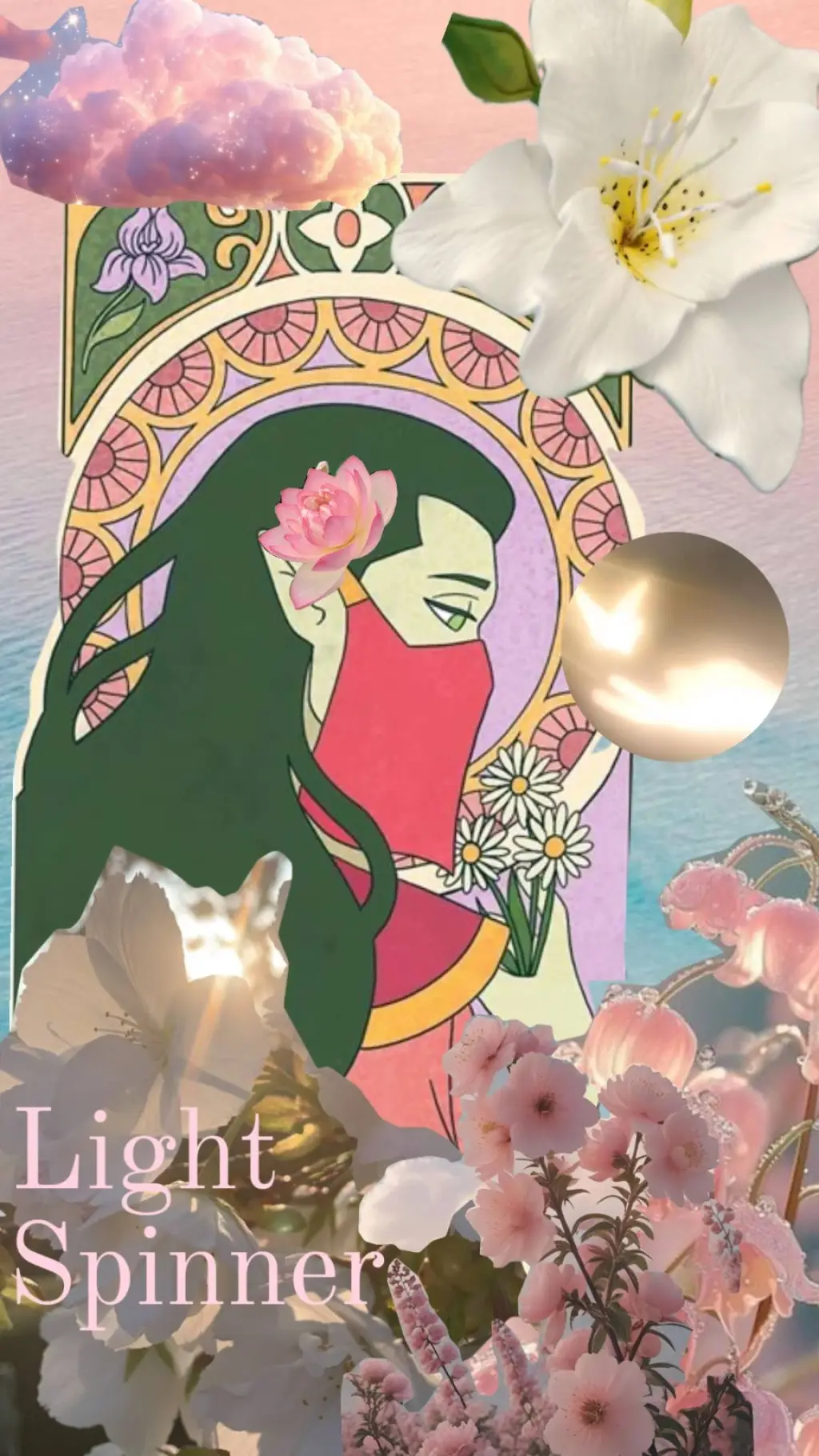 ai character: Light Spinner background