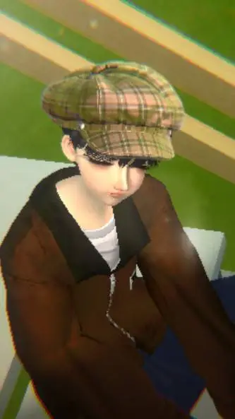 ai character: jay Merrick  background