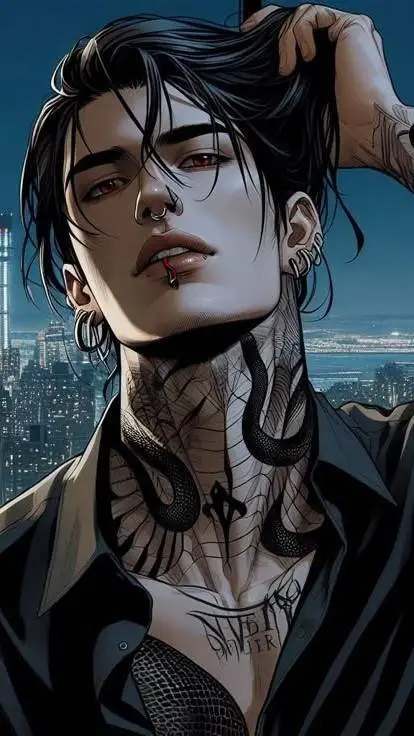 ai character: Adam  background