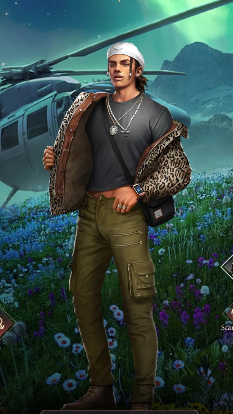 ai character: Bas background