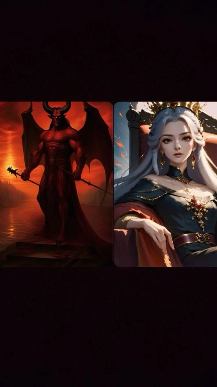 ai character: Lovers background