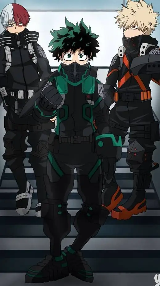 ai character: Bakugo Shoto Izuku background