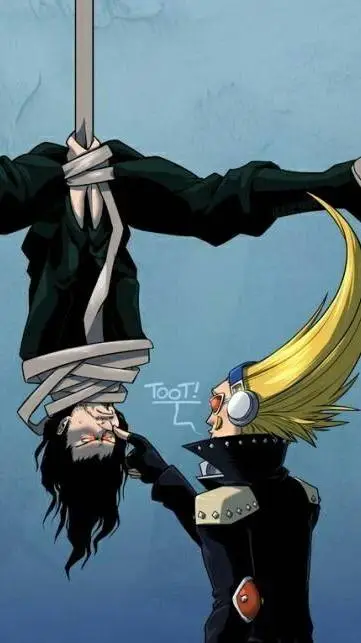 ai character: aizawa&hizashi background