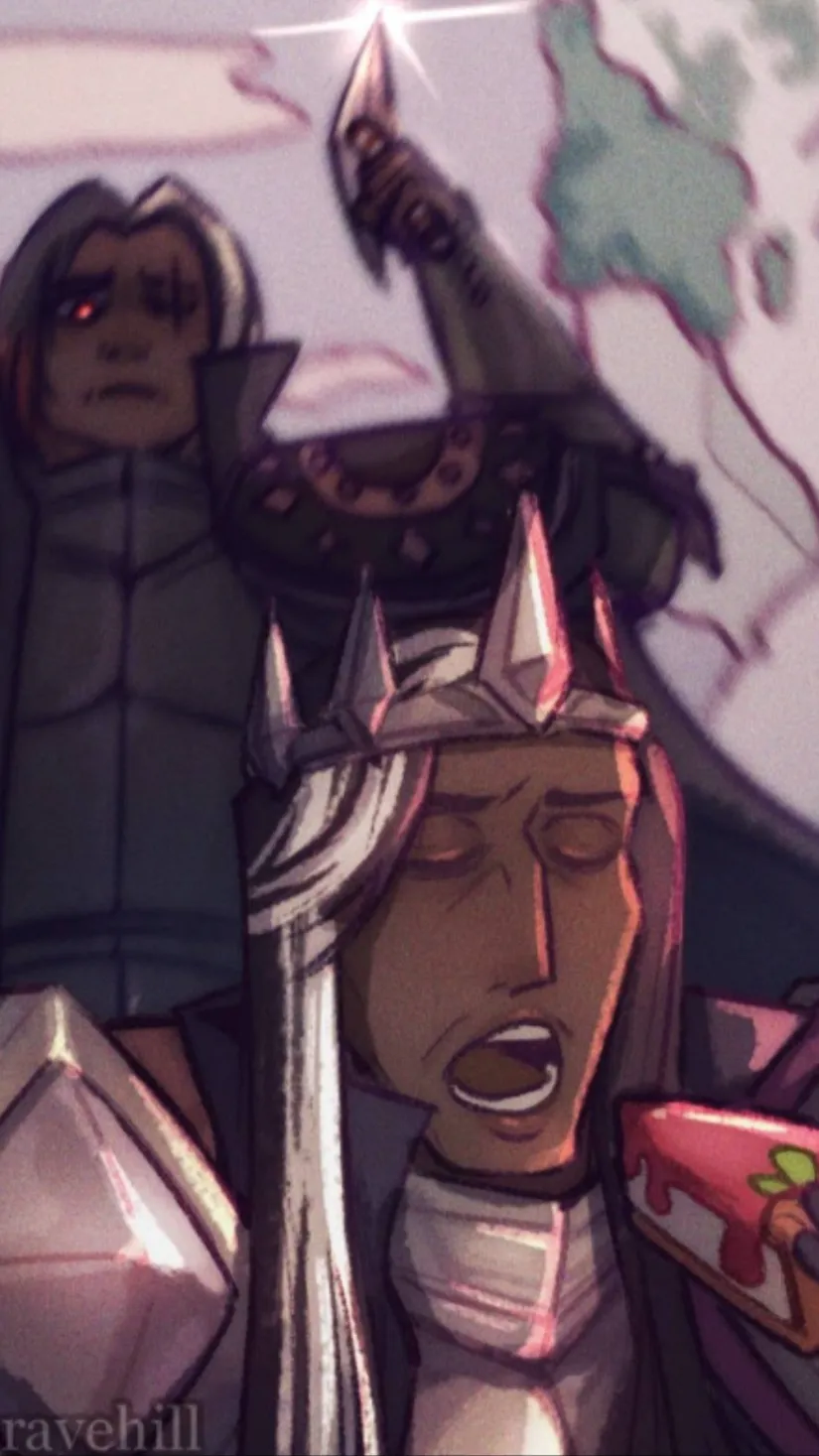 ai character: Dark cacao cookie background