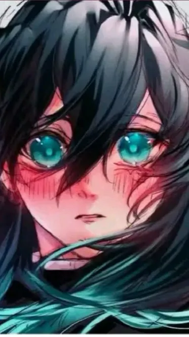 ai character: Flustere Muichiro  background