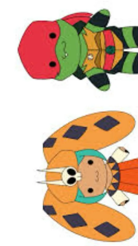 ai character: Rottmnt&skullgirls background