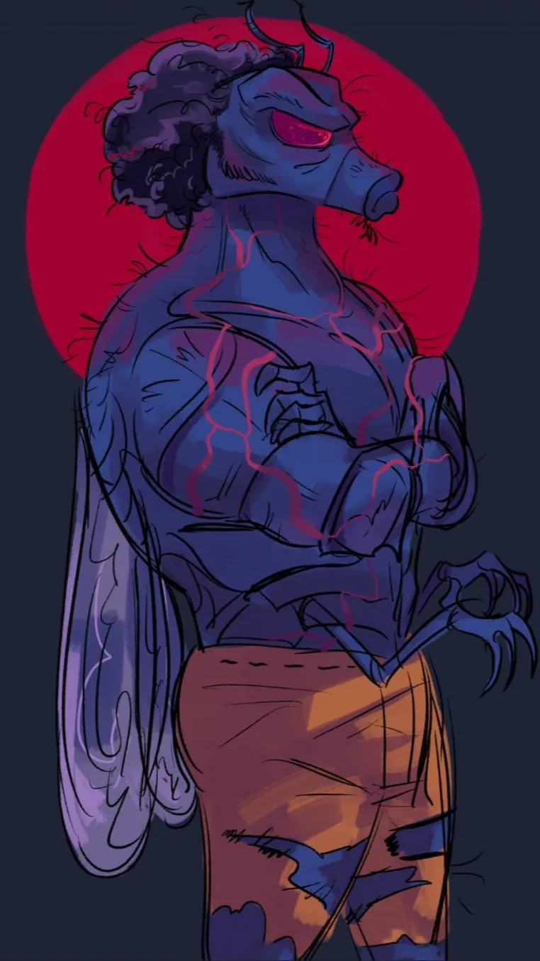 ai character: mutant mayhem background