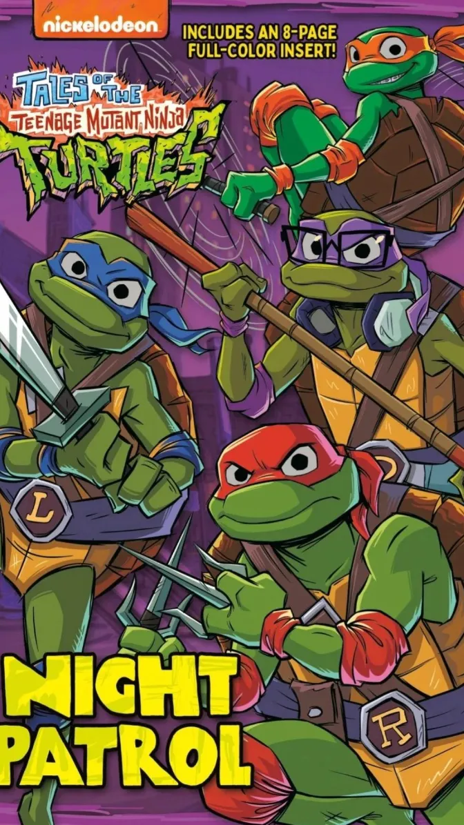ai character: Tmnt Mutant mayhem background