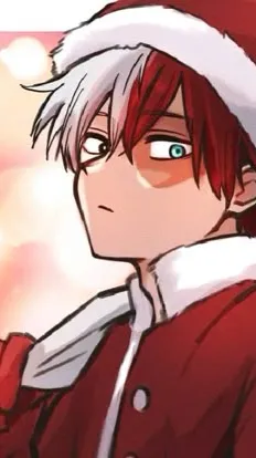ai character: Shoto (Chirstmas) background