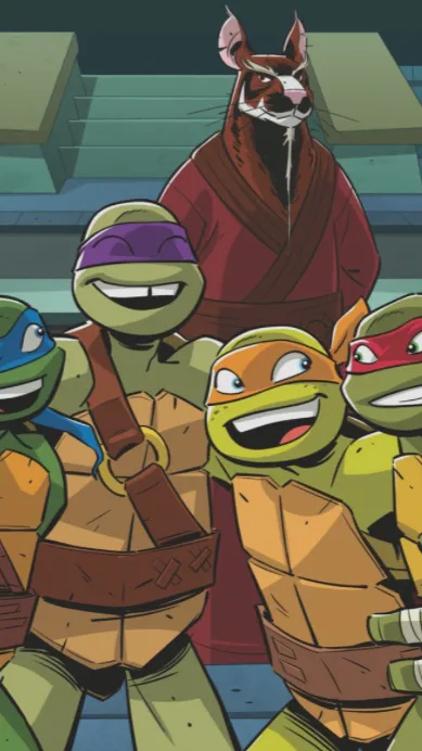 ai character: TMNT (2012 ver) background