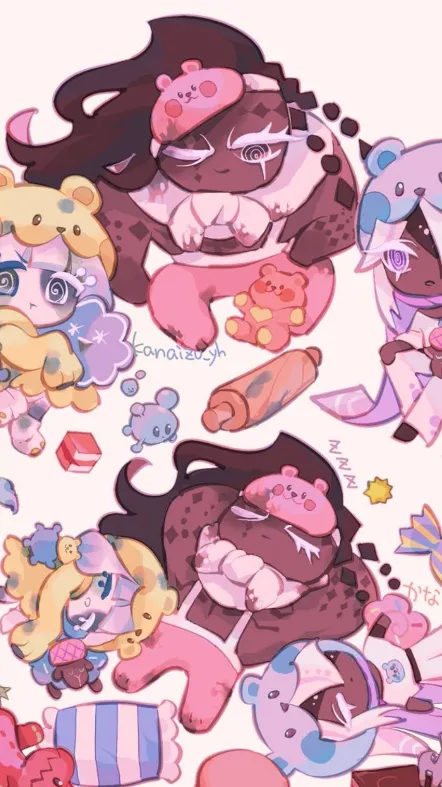 ai character: the dough trio background