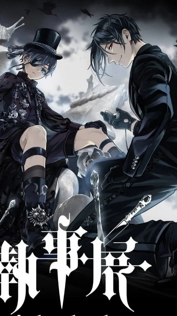 ai character: Black butler  background