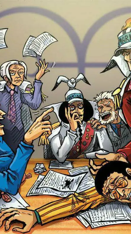 ai character: Admiral Meeting background