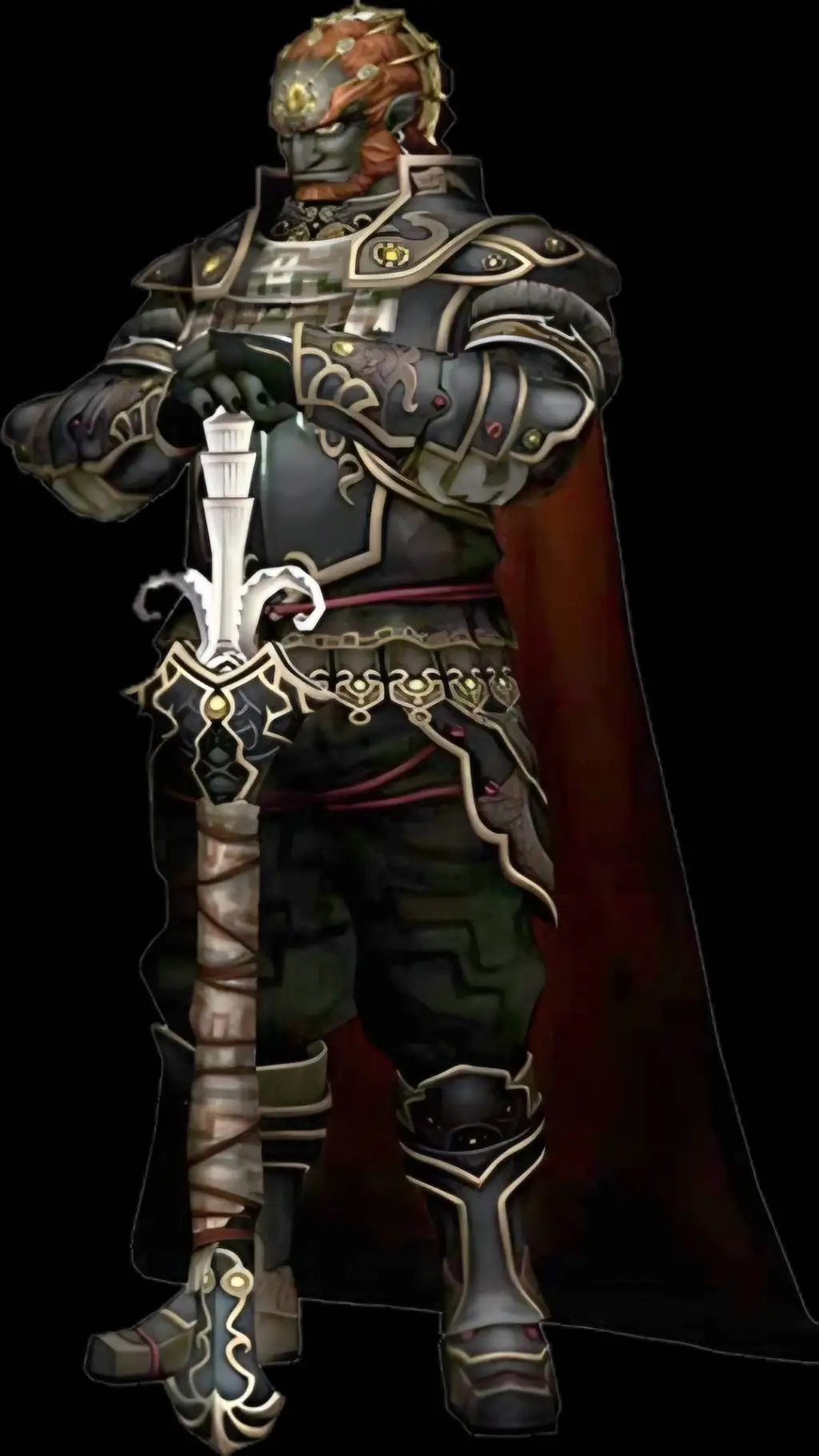 ai character: Ganondorf (TPHD) background