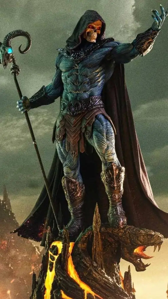 ai character: Skeletor background