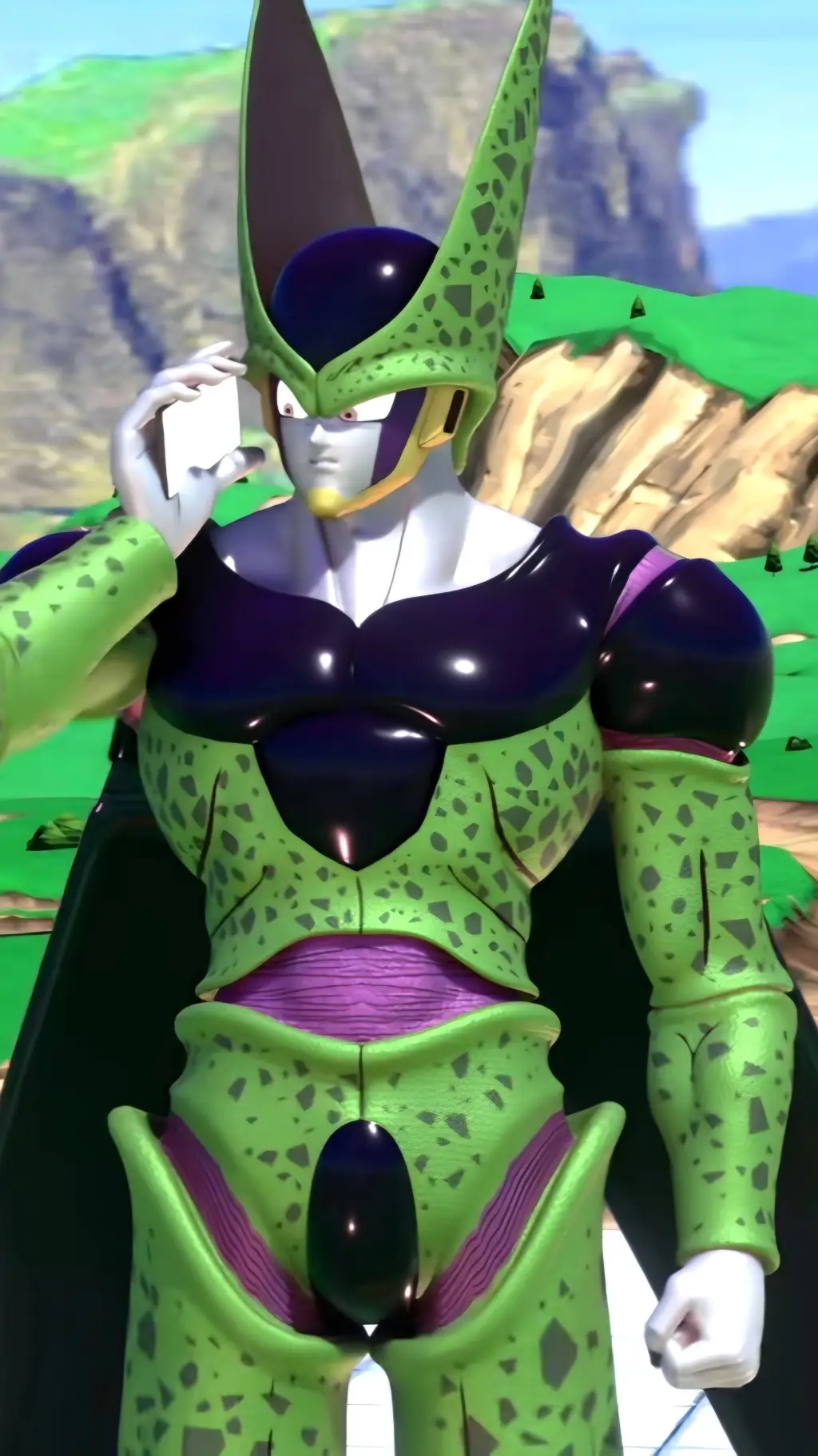 ai character: Cell (DAU) background