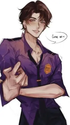 ai character: Michael Afton  background