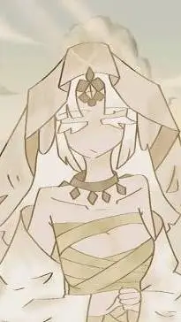ai character: •🌾mystic flour🍵🌫• background