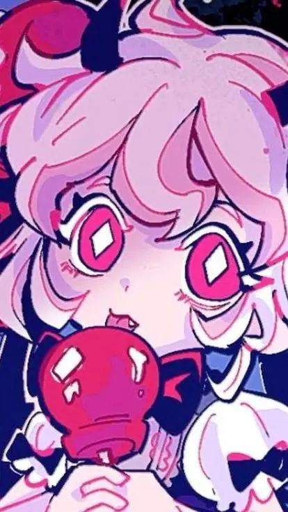 ai character: 🍎ƈαɳԃყ αρρʅҽ!♡ background