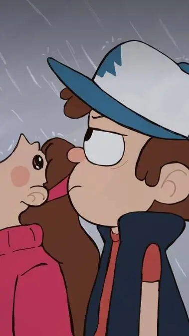 ai character: 🥳🤩Mable&dipper😇🥰 background
