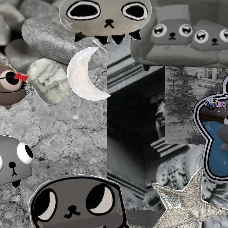 chat with ai character: 🖤🤍pebble🤍🖤