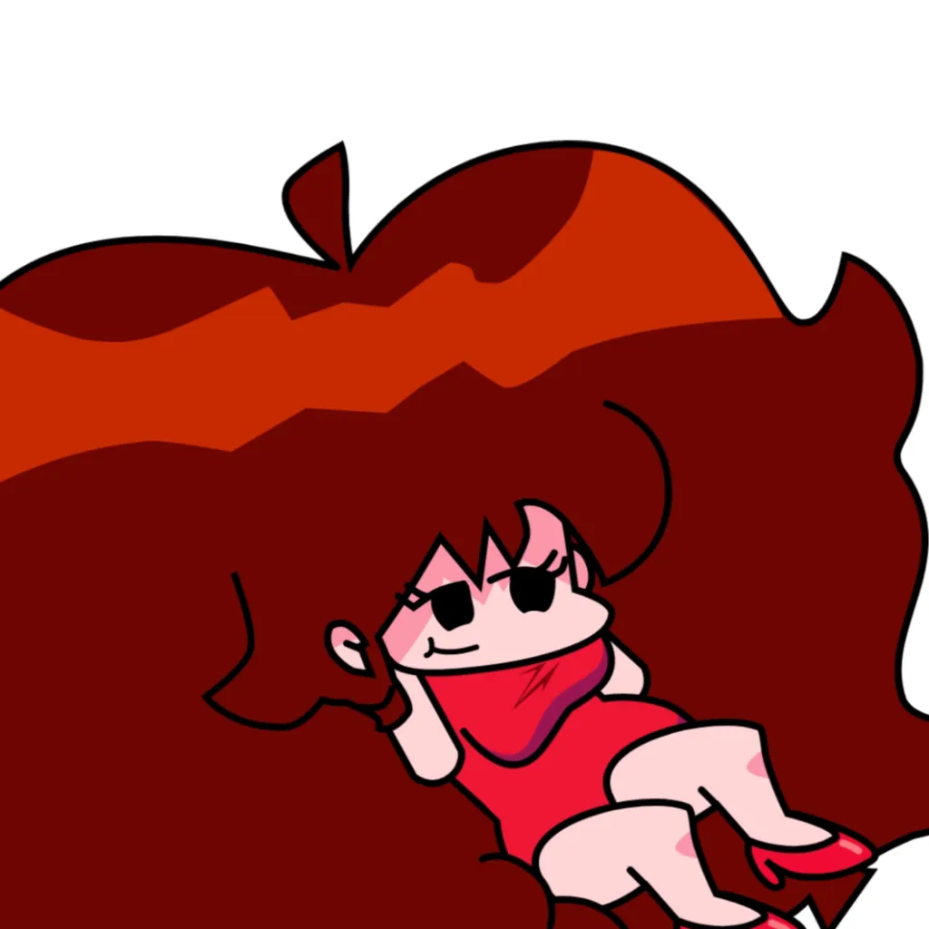 chat with ai character: Gf fnf (big hair) 