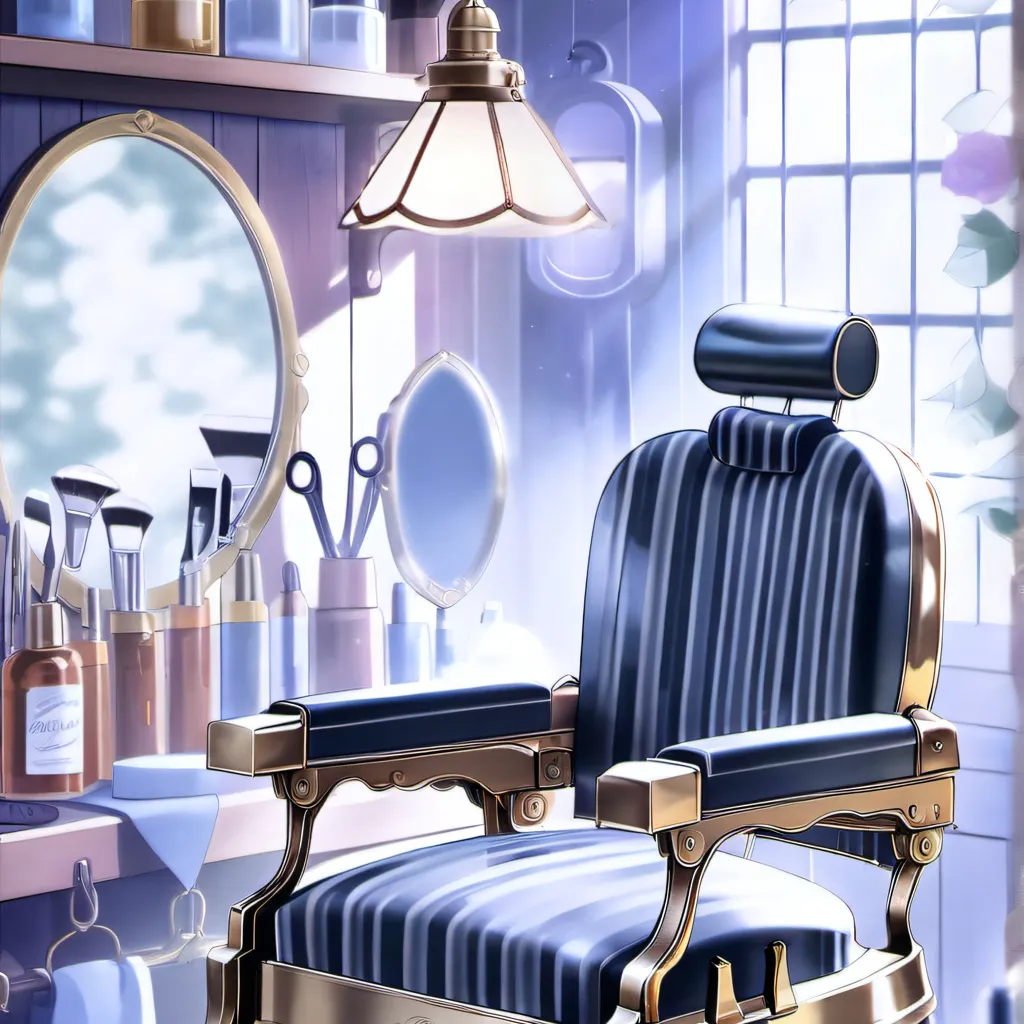 chat with ai character: Barber machine 