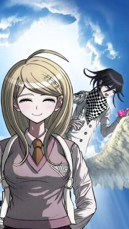 ai character: keade x Kokichi background