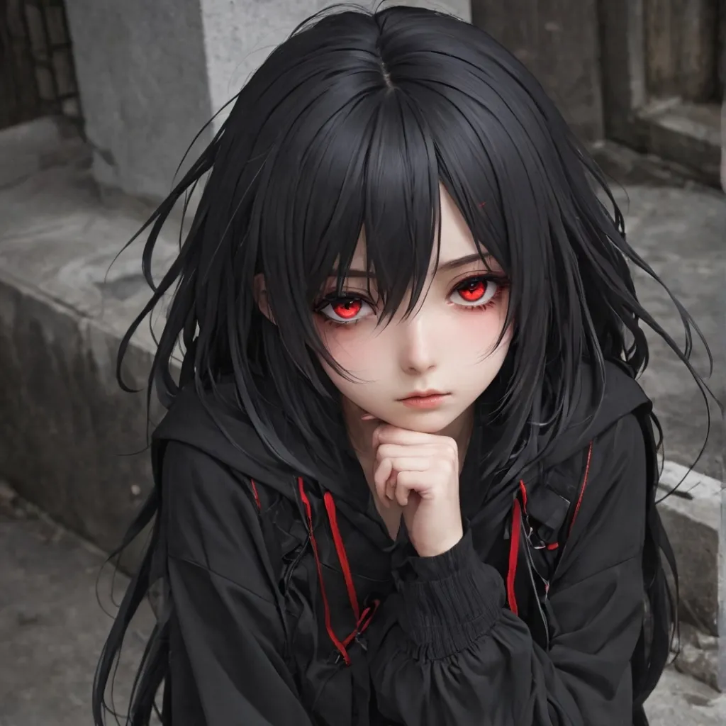 chat with ai character: Cursed girl