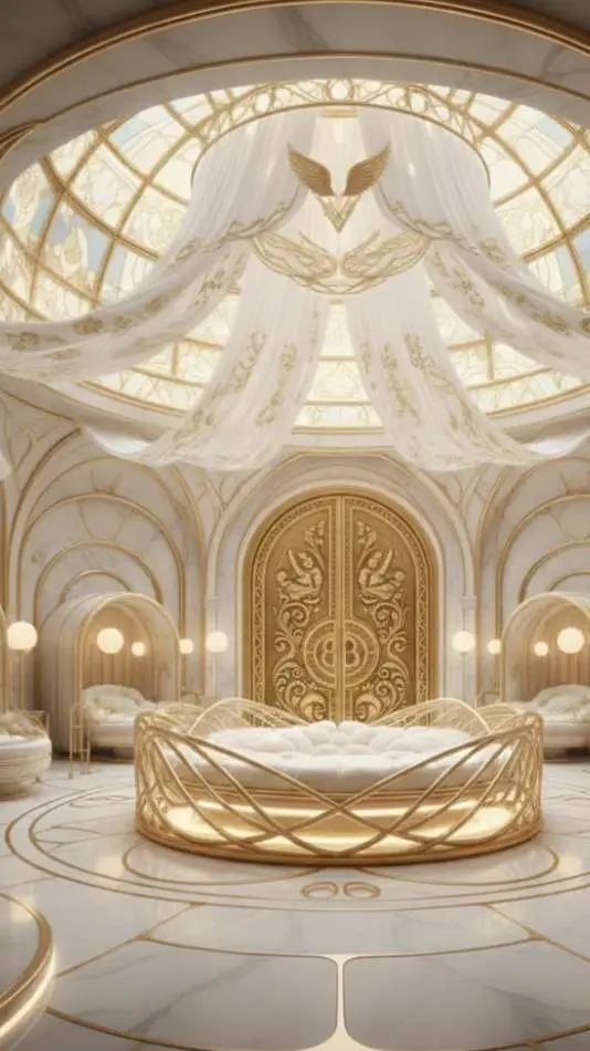 ai character: Angel hospital background