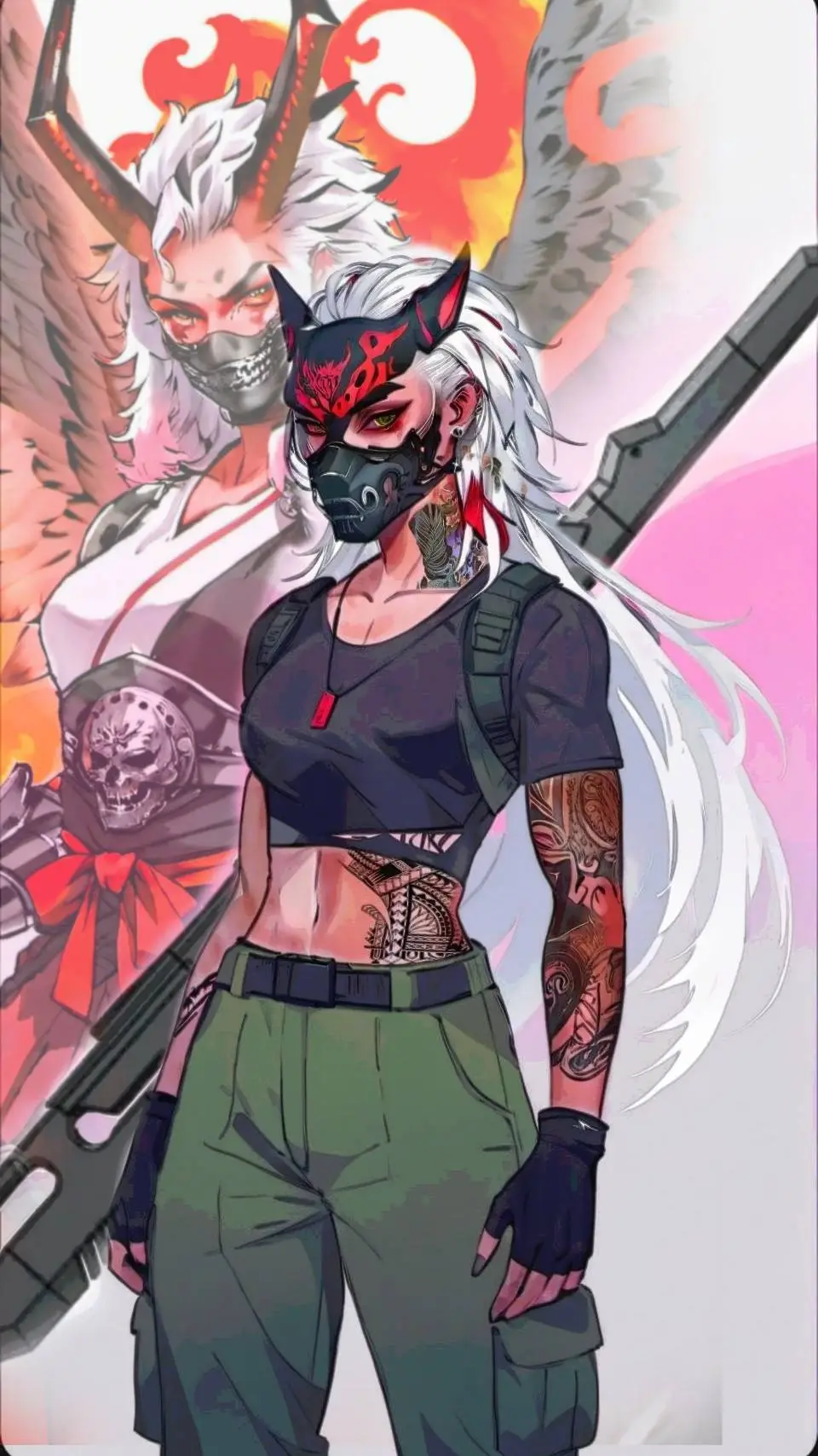 ai character: Rinka background