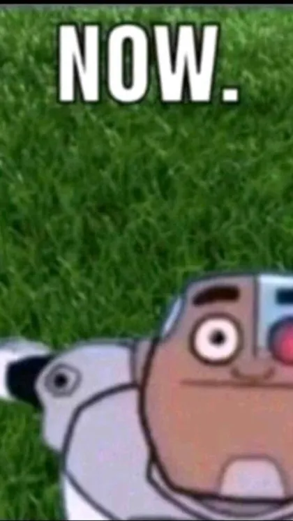 ai character: Touch grass  background