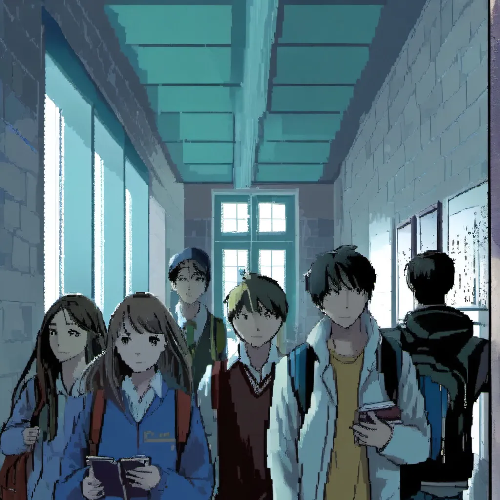 chat with ai character: new school