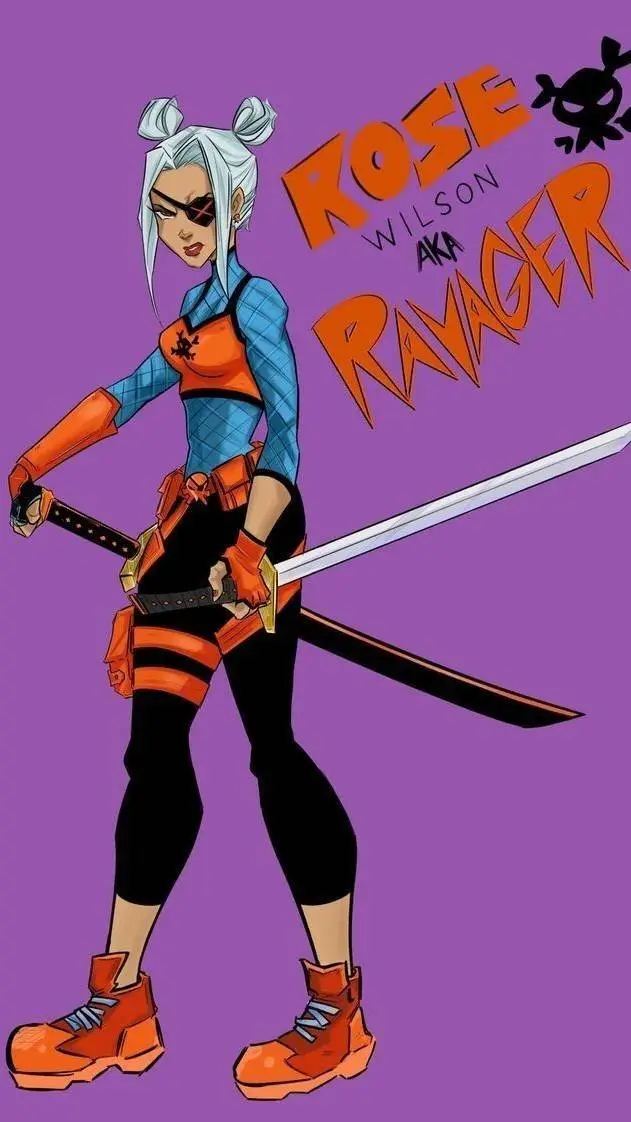 ai character: Rose Wilson background