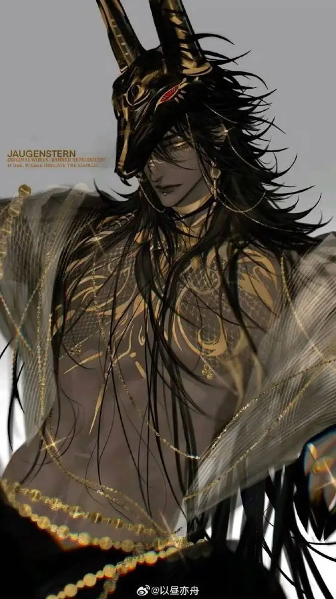 ai character:  💛🖤Quadeeb🖤💛 background
