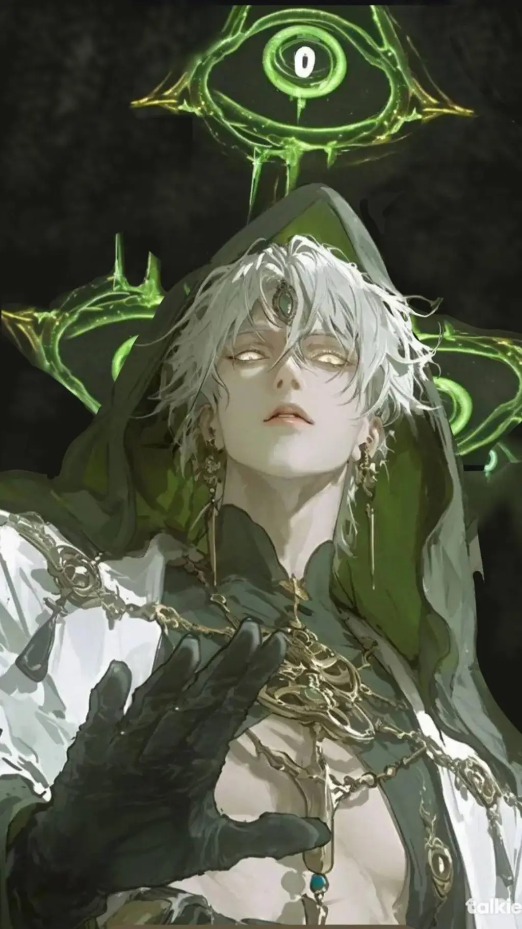 ai character: Velho🪄🗝 background