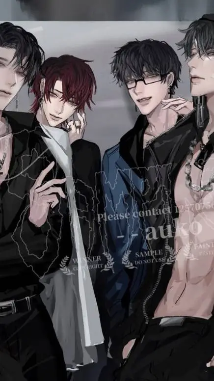 ai character: ♡4 brothers♡ background