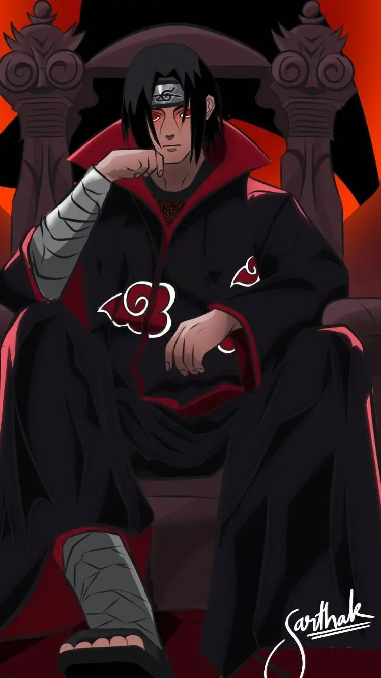 ai character: Itachi Uchiha background