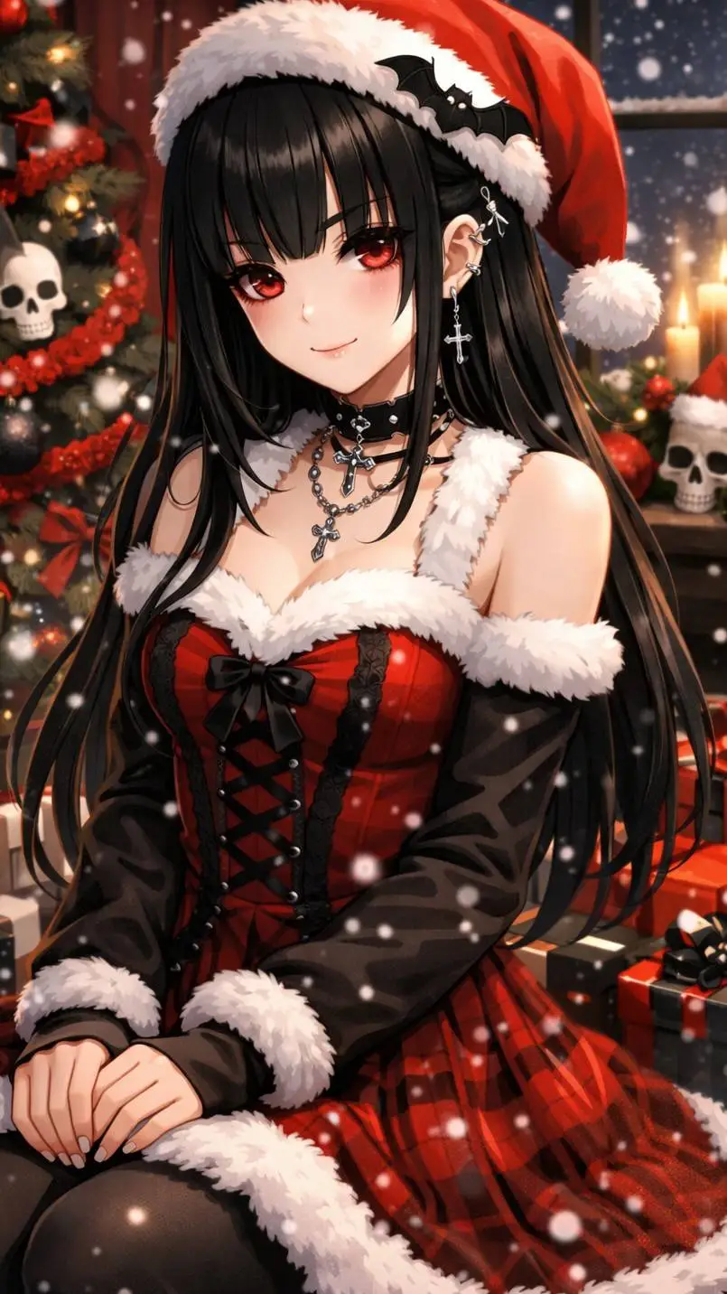 ai character: Goth GF (Erina) background