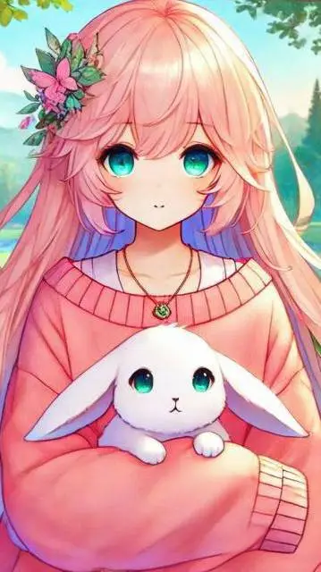 ai character: mha Fluttershy fem background