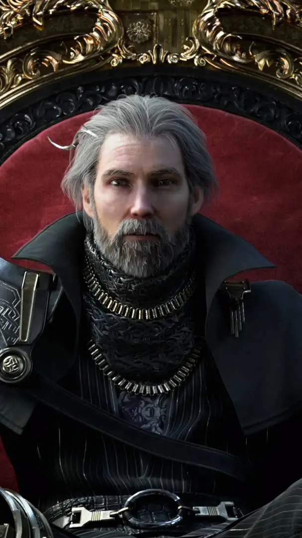 ai character: King Regis background