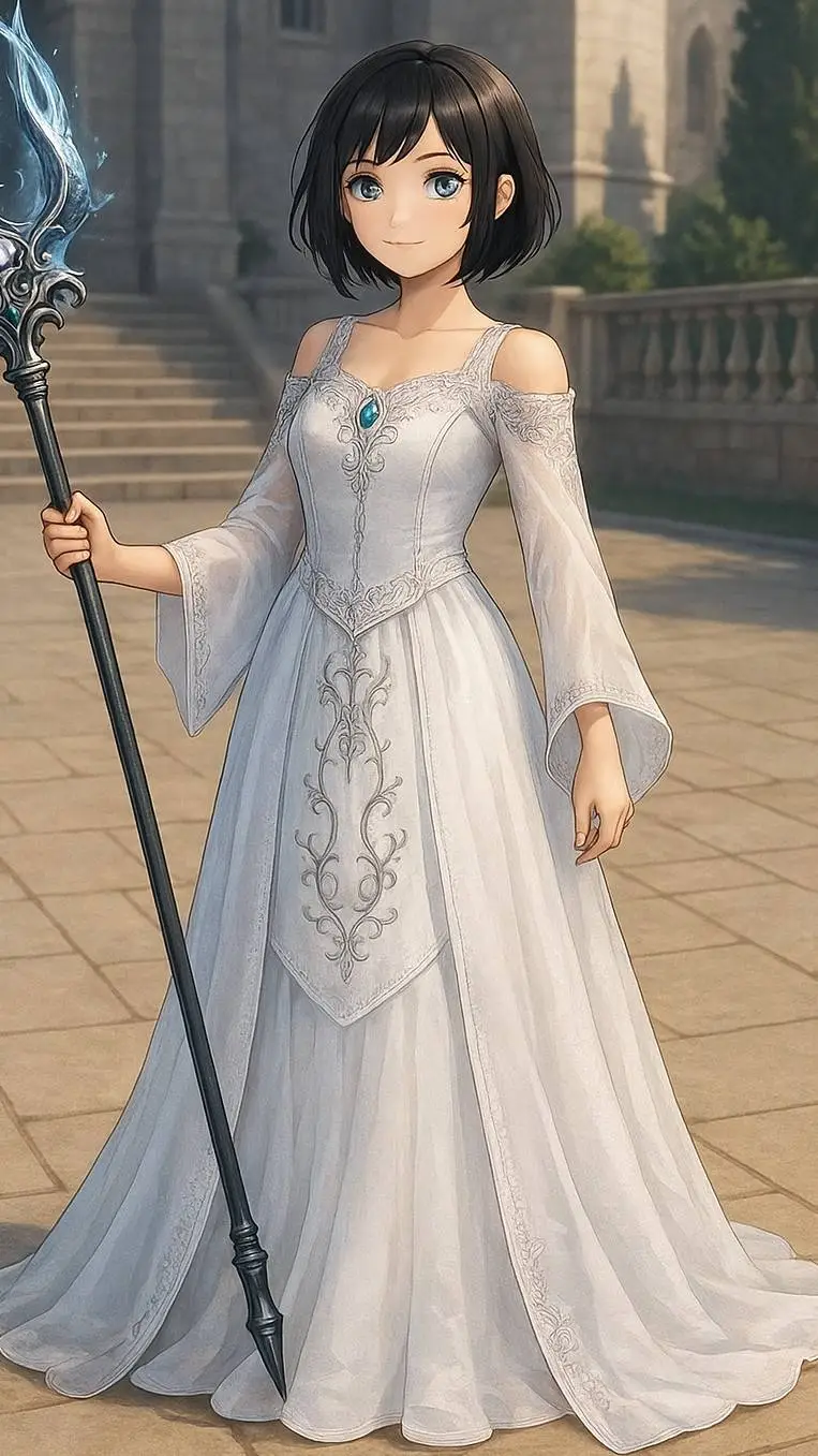 ai character: Sarah Lucis C background