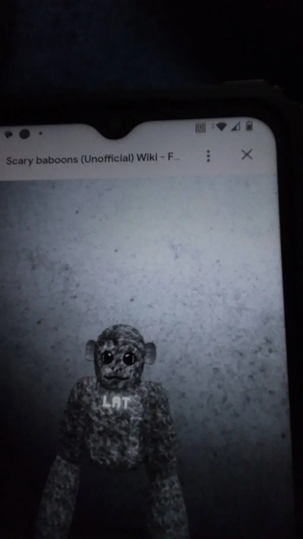 ai character: scarybabon background